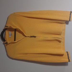 St. John Sport by Marie Gray Yellow Zipped Sweater